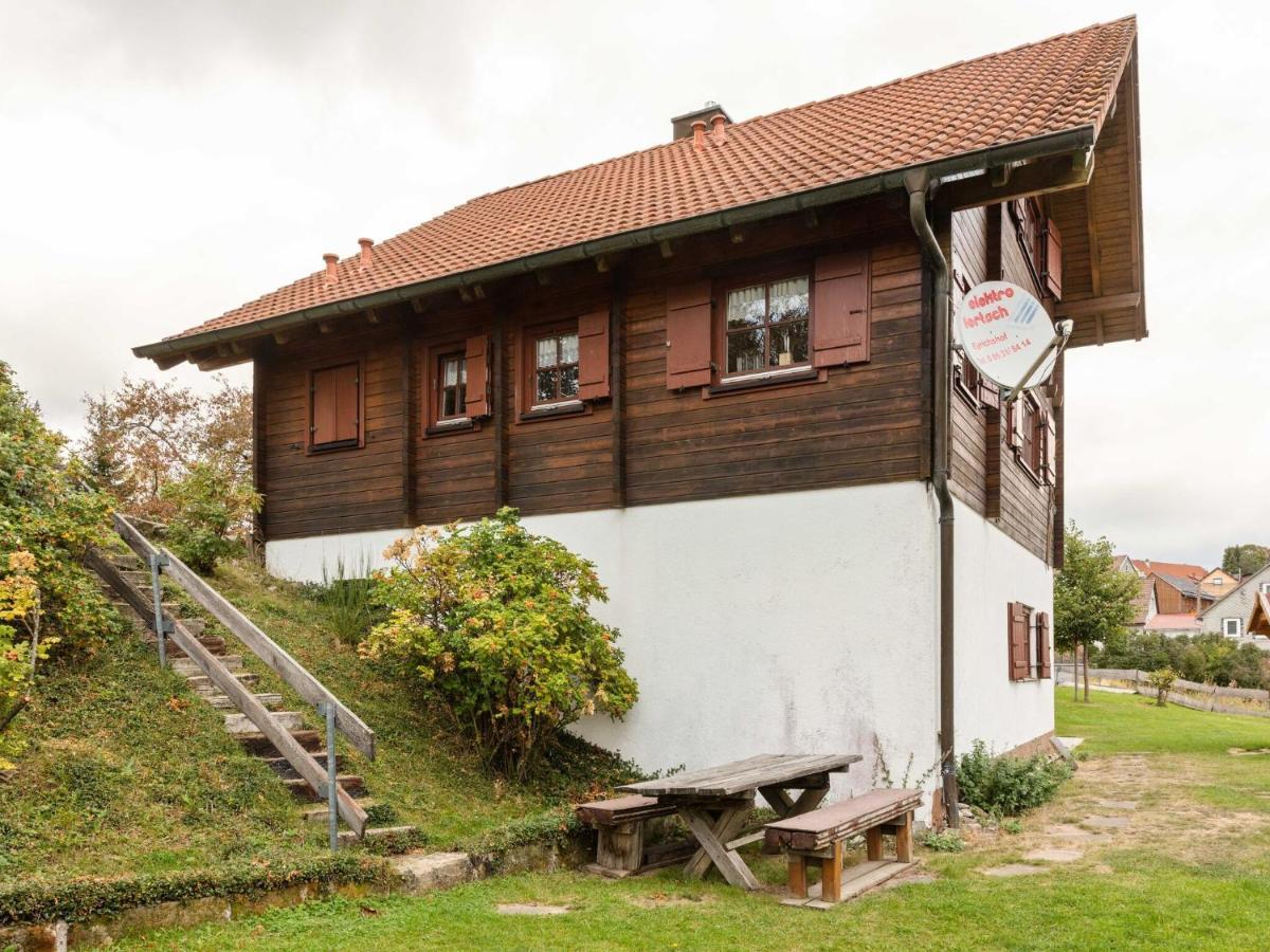Eisfeld Chalet In Hinterrod Thuringia With Sauna מראה חיצוני תמונה