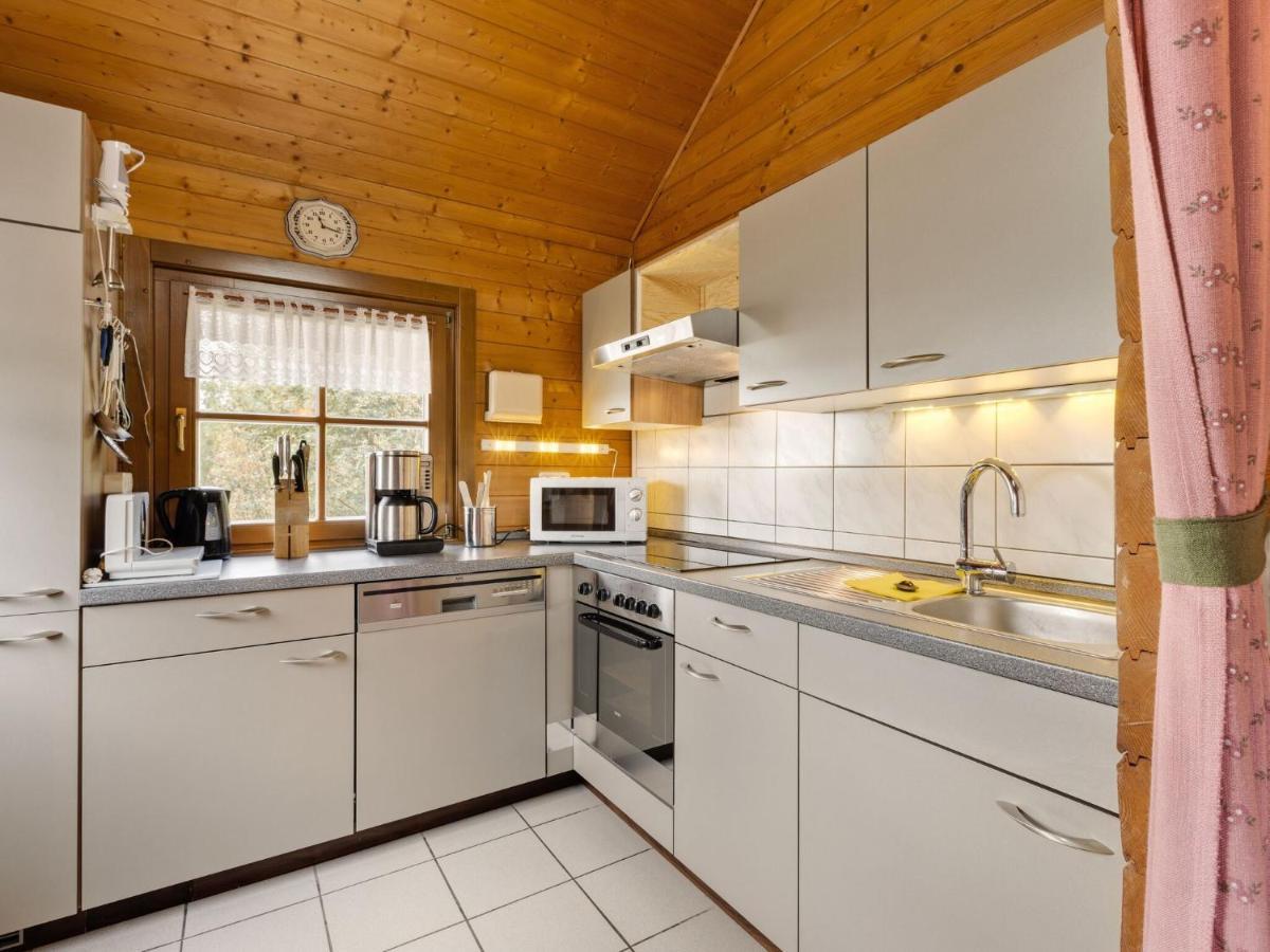 Eisfeld Chalet In Hinterrod Thuringia With Sauna מראה חיצוני תמונה