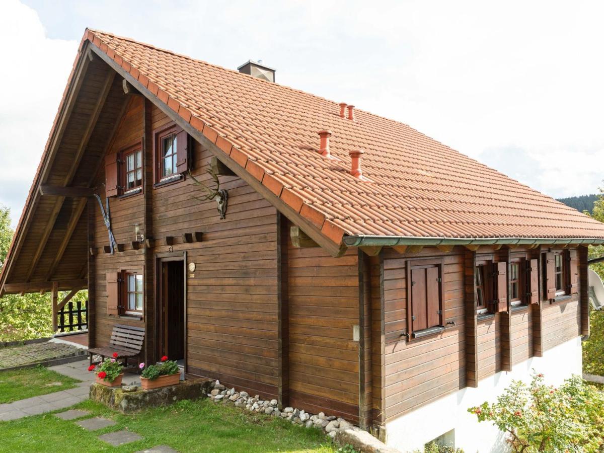 Eisfeld Chalet In Hinterrod Thuringia With Sauna מראה חיצוני תמונה