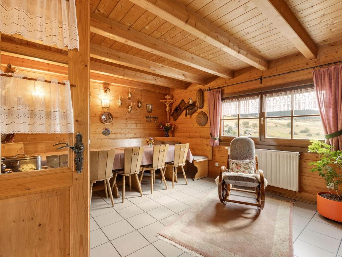 Eisfeld Chalet In Hinterrod Thuringia With Sauna מראה חיצוני תמונה